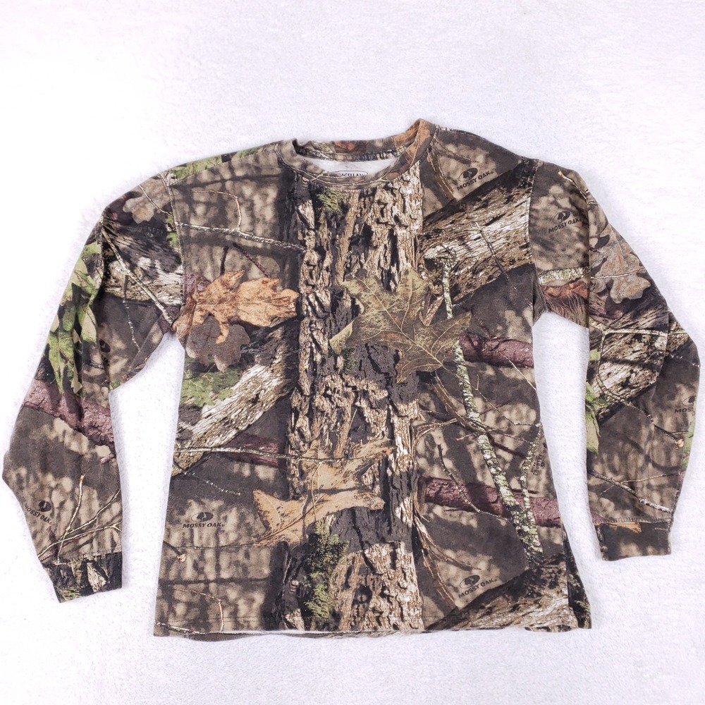 Magellan Outdoors Mossy Oak Break-Up Country Camo Hunting Shirt Mens Medium M